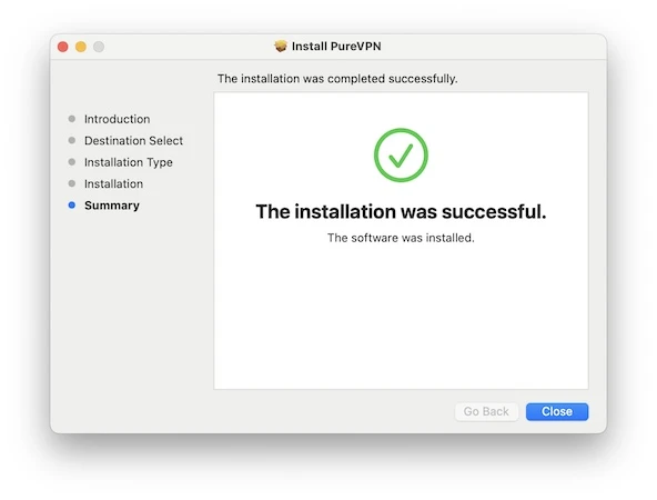 Baixe Pure VPN em seu Mac