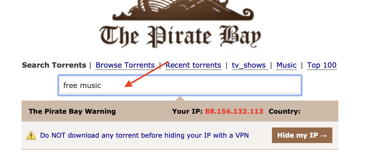 The Pirate Bay Online (English) - Free